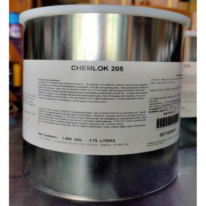 Chemlok 205 distributors