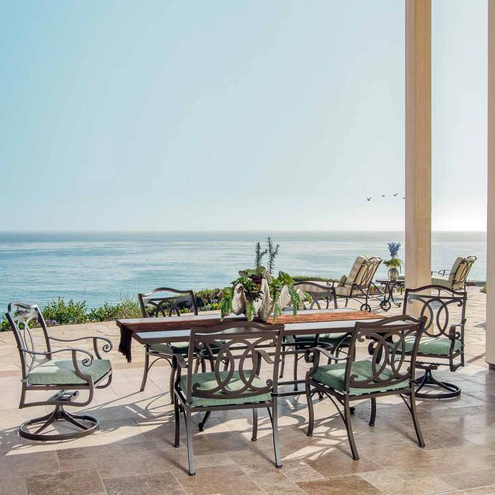 Furniture patio outdoor luxury wicker set teak select mid century modern lasting screams beauty designs chairs comfortable solutions iron