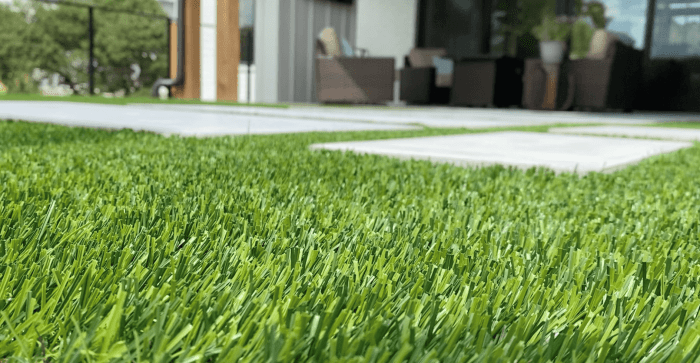 Stone turf residential driveway pave used