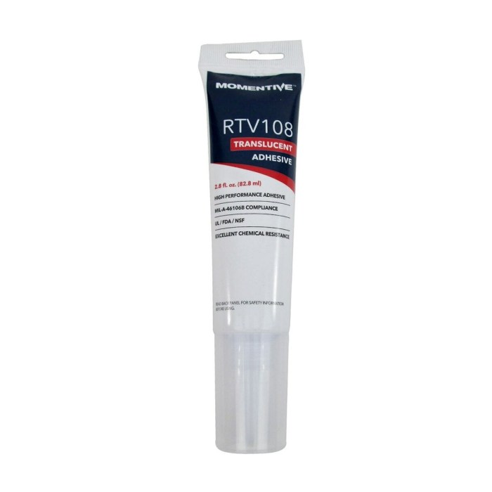 Rtv108 2.8 oz tube